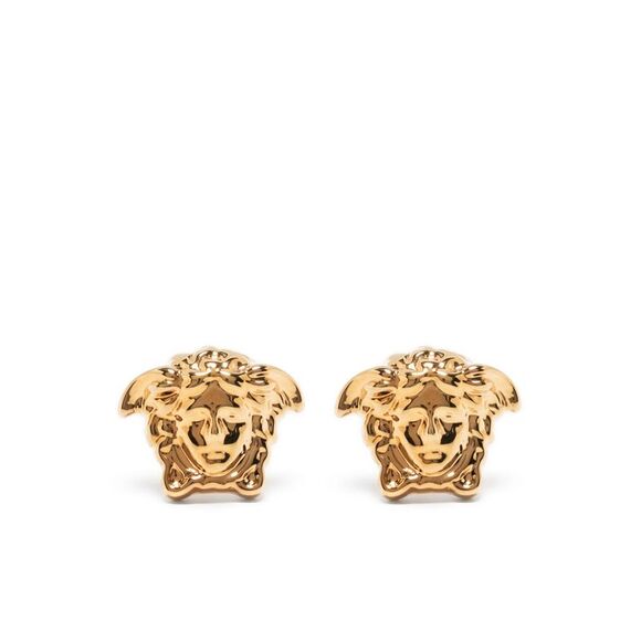 Versace Gold Earrings Men